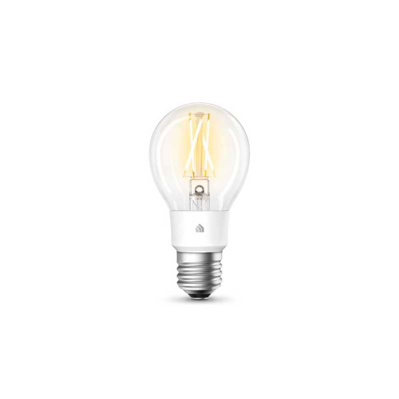 TP-LINK (KL50) Kasa Wi-Fi Filament Smart Light Bulb, Soft White, Dimmable, App/Voice Control, Screw Fitting