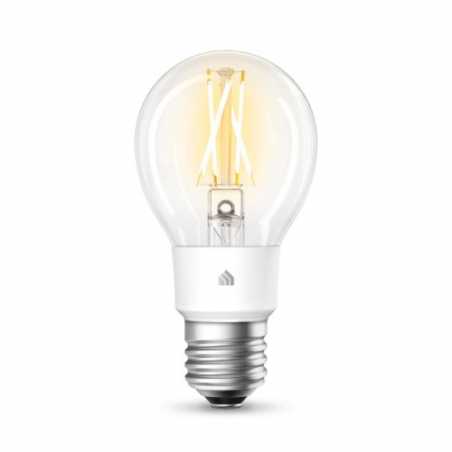 TP-LINK (KL50) Kasa Wi-Fi Filament Smart Light Bulb, Soft White, Dimmable, App/Voice Control, Screw Fitting