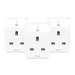 TP-LINK (KP105 3-Pack) Kasa Smart Wi-Fi Plug Slim, Remote Access, Schedule & Timer, Grouping, Voice Control