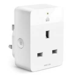 TP-LINK (KP105) Kasa Smart Wi-Fi Plug Slim, Remote Access, Schedule & Timer, Grouping, Voice Control