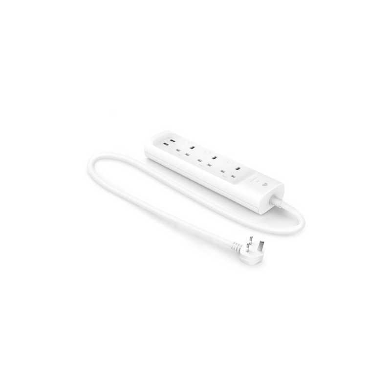 TP-LINK (KP303) Kasa Smart Wi-Fi Power Strip, 3 Outlets, 2 USB, App/Voice Control, Surge Protection