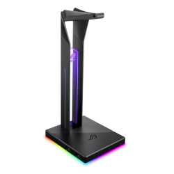 Asus ROG THRONE QI RGB External Soundcard & Headset Stand, Dual USB 3.1, Wireless Charging, Built-in ESS DAC and AMP, RGB Lighti