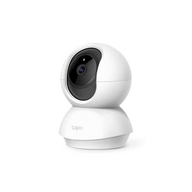 TP-LINK (TAPO C200) Pan/Tilt Home Security Wi-Fi Camera, 1080p, Night Vision, Motion Detection, Alarms, 2-way Audio, Voice Contr