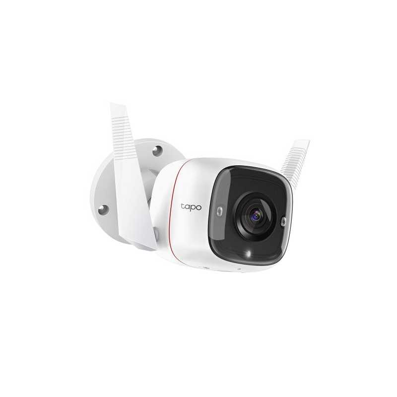 TP-LINK (TAPO C310) Outdoor Security Camera, Wired/Wireless, Ultra HD, Night Vision, Motion Detection, Alarms, 2-way Audio, Voic