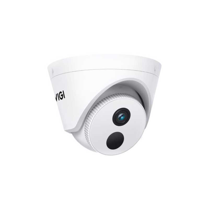 TP-LINK (VIGI C400HP-2.8) 3MP Indoor Turret Network Security Camera w/ 2.8mm Lens, PoE/12V DC, Smart Detection, Smart IR, WDR, 3