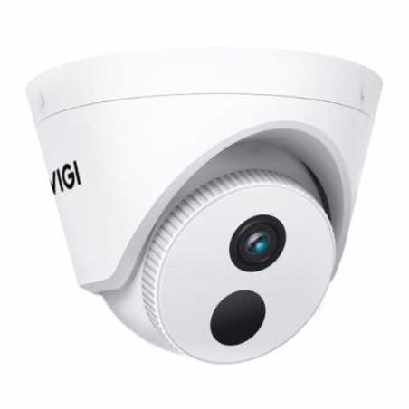 TP-LINK (VIGI C400HP-4) 3MP Indoor Turret Network Security Camera w/ 4mm Lens, PoE/12V DC, Smart Detection, Smart IR, WDR, 3D DN