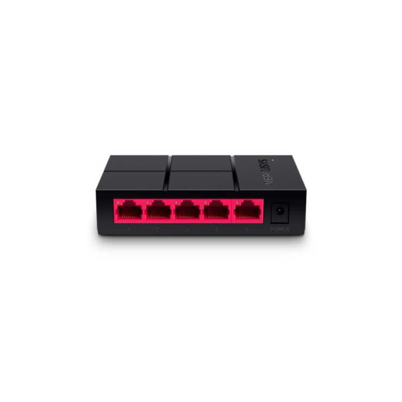 Mercusys (MS105G) 5-Port Gigabit Unmanaged Desktop Switch, Plastic Case