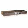 TP-LINK (TL-SF1016) 16-Port 10/100Mbps Unmanaged Rackmount Switch, 19-inch Steel Case