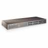 TP-LINK (TL-SF1024) 24-Port 10/100Mbps Unmanaged  Rackmount Switch, Steel Case