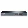 TP-LINK (TL-SG1016) 16-Port Gigabit Unmanaged Rackmount Switch, Steel Case