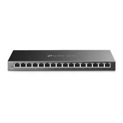 TP-LINK (TL-SG116E) 16-Port Gigabit Unmanaged Pro Switch, Steel case