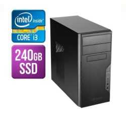 Spire Tower PC, Antec VSK3000B, i3-10100, 8GB, 240GB SSD, Antec 500W, DVDRW, KB & Mouse, No Operating System