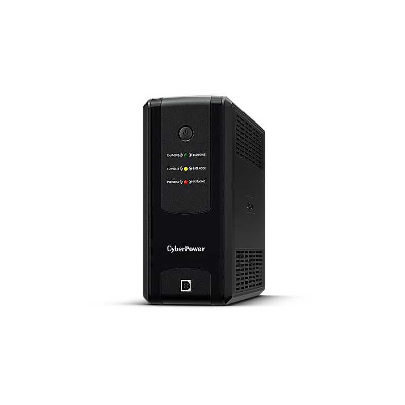 CyberPower UT 1050VA Line Interactive Tower UPS, 630W, LED Indicators, 6x IEC, AVR Energy Saving, Up to 1Gbps Ethernet