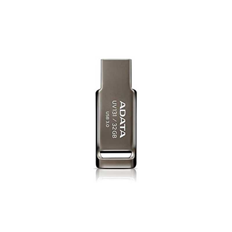 ADATA 32GB USB 3.0 Memory Pen, Capless, Chromium Grey