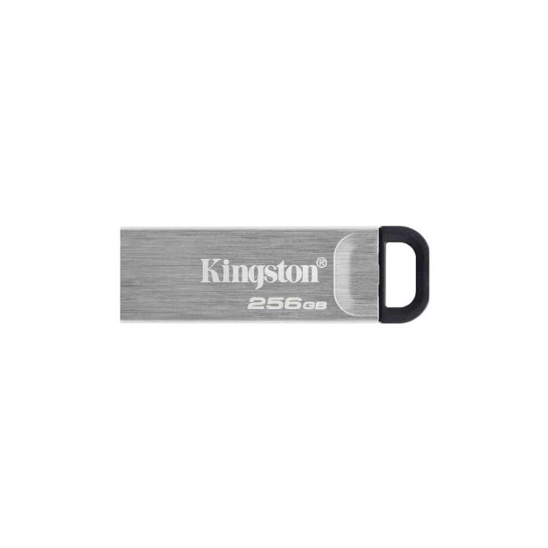 Kingston 256GB USB 3.2 Gen1 Memory Pen, DataTraveler Kyson, Metal Capless Design, R/W 200/60 MB/s