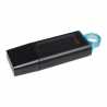 Kingston DataTraveler Exodia 64GB USB 3.2 Blk/Cyan USB Flash Drive