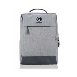 Marvo Grey Laptop Backpack with external USB Port