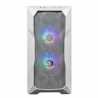 COOLER MASTER TD300 Mesh Case, White, Mini Tower, 2 x USB 3.2 Gen 1 Type-A, Tempered Glass Side Window Panel, Polygonal FineMesh