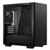 DeepCool MACUBE 110 Micro Tower 2 x USB 3.0 Tempered Glass Side Window Panel Black Case