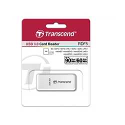 Transcend SD/MicroSD USB 3.0 Card Reader White