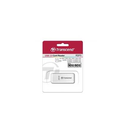 Transcend SD/MicroSD USB 3.0 Card Reader White