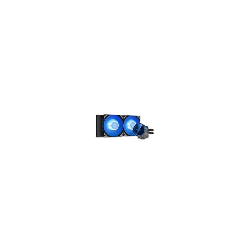DeepCool CASTLE 240EX A-RGB AiO Liquid CPU Cooler, Universal Socket, 240mm Radiator, PWM 1800RPM Cooling Fans, Addressable RGB L