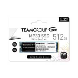 Team MP33 512GB M.2 PCIE NVMe SSD