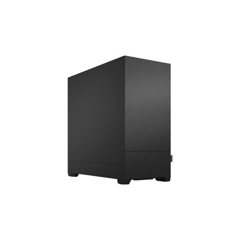 Fractal Design Pop Silent (Black Solid) Gaming Case, ATX, Sound-Damping Steel & Foam, 3 Fans