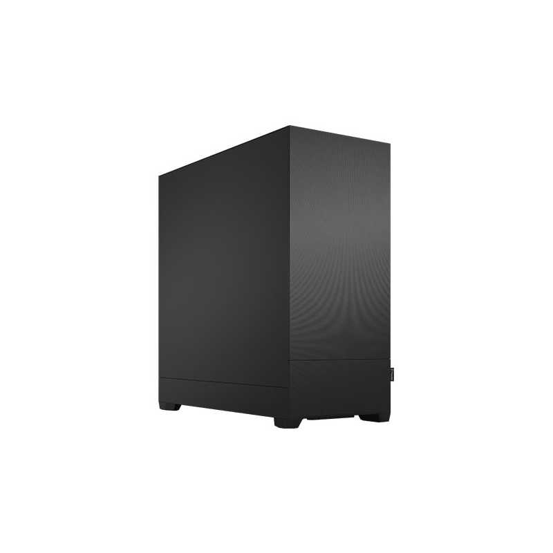 Fractal Design Pop XL Silent (Black Solid) Gaming Case, E-ATX, Sound-Damping Steel & Foam, 4 Fans