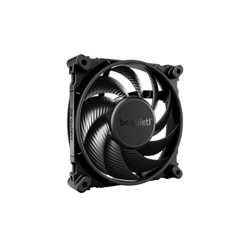 Be Quiet! (BL092) Silent Wings 4 12cm Case Fan, Black, 1600 RPM, Fluid Dynamic Bearing