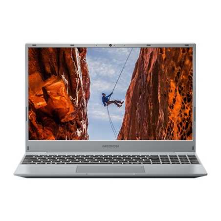 MEDION Akoya E15303 Laptop, 15.6 Inch Full HD 1080p Screen, AMD Ryzen 3-4300U, 8GB RAM, 256GB SSD, Windows 11 Home