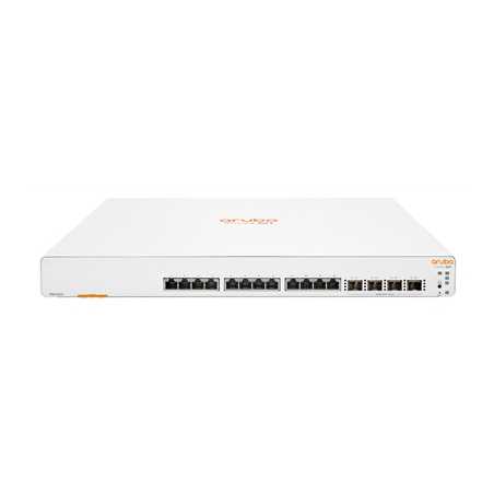 Aruba Instant On 1960 16-Port Gigabit Switch, Twelve (12) 10GBase-T and Four (4) SFP+ ports, Layer 2+ Smart Managed, Cloud Manag