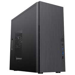 Spire Course Case, Micro ATX, Brushed Aluminium Front, 1 Fan, 2x USB 3.0