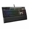 Asus ROG STRIX FLARE II RGB Mechanical Gaming Keyboard w/ PBT Keycaps, USB, ROG NX Red Switches, Detachable Wrist Rest