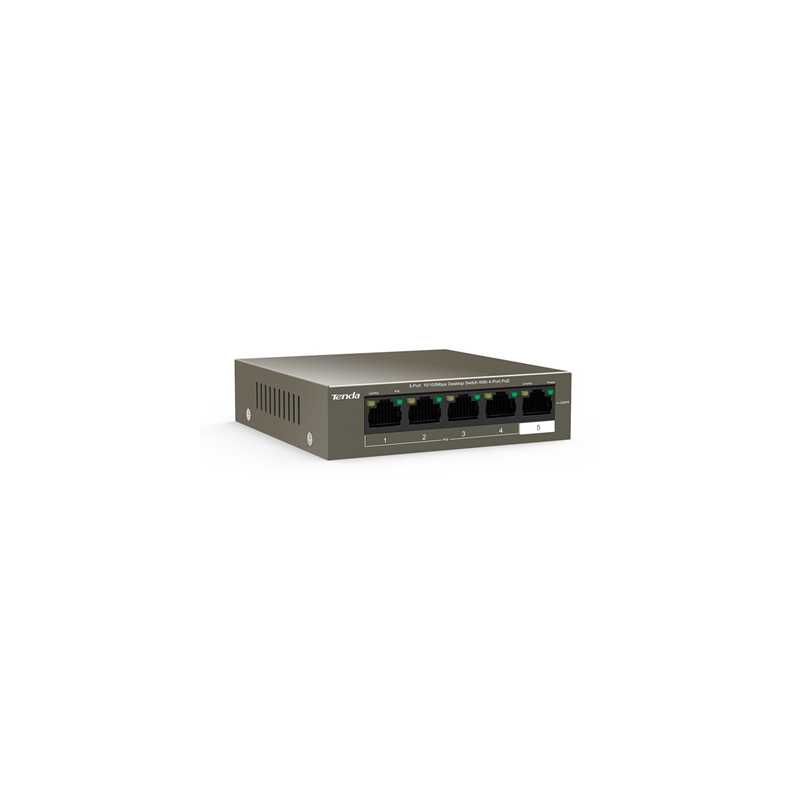 Tenda TEF1105P-4-38W 5 Port Desktop Switch (4 Port PoE)