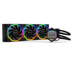 Be Quiet! Pure Loop 2 FX RGB 360mm Liquid CPU Cooler, 3 x 12cm Light Wings ARGB Fans, ARGB PWM Hub