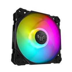 Asus TUF Gaming TF120 ARGB 12cm PWM Case Fan, Fluid Dynamic Bearing, Double-layer LED Array, Up to 1900 RPM