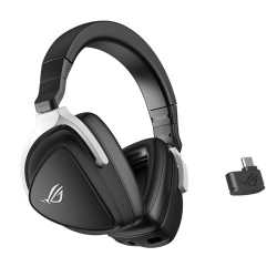 Asus ROG DELTA S Wireless Gaming Headset, Hi-Res, 2.4 GHz/Bluetooth, AI Beamforming Mics w/ AI Noise Cancellation, PS5 Compatibl