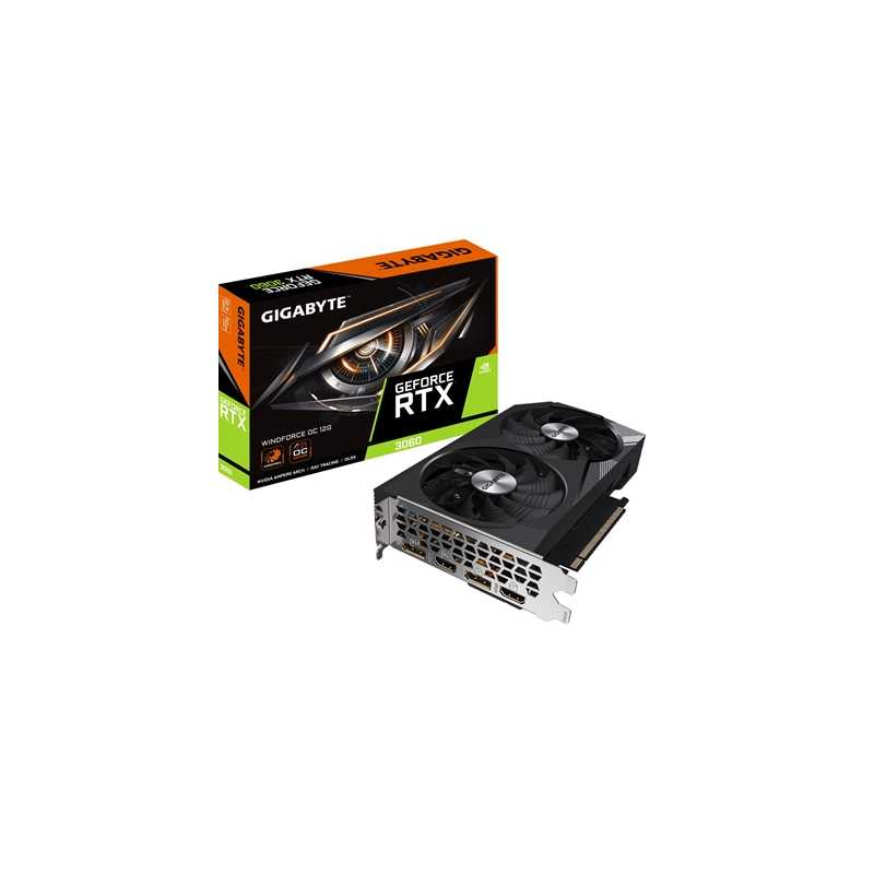 Gigabyte Nvidia GeForce RTX 3060 WINDFORCE OC 12GB LHR Dual Fan