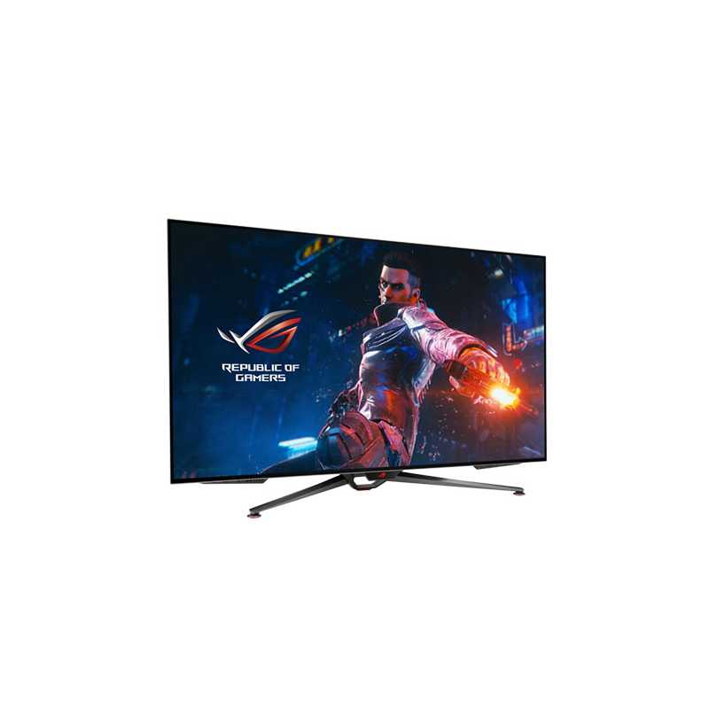 Asus 47.5" ROG Swift 4K HDR OLED Gaming Monitor (PG48UQ), 3840 x 2160, 0.1ms, 4 HDMI, DP, USB, 138Hz, Heatsink, G-Sync, Remote 
