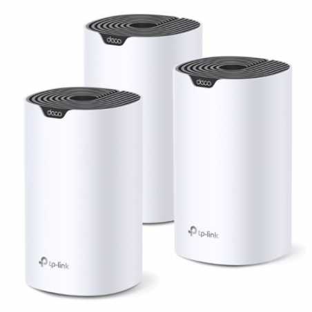 TP-LINK (DECO S7) Whole-Home Mesh Wi-Fi System, 3 Pack, Dual Band AC1900, MU-MIMO, Robust Parental Controls, 3 x GB LAN on each 