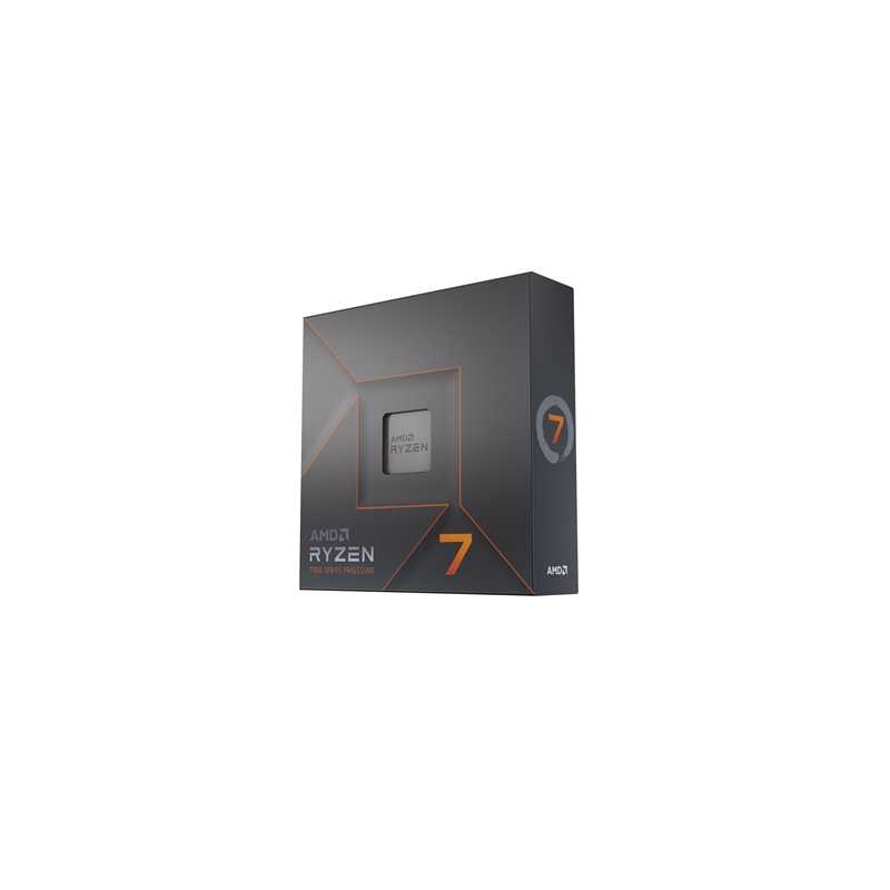 AMD Ryzen 7 7700X with Radeon Graphics, 8 Core Processor, 16 Threads, 4.5Ghz up to 5.4Ghz Turbo, 40MB Cache, 105W, No Fan