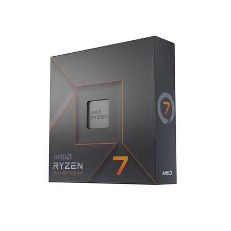 AMD Ryzen 7 7700X with Radeon Graphics, 8 Core Processor, 16 Threads, 4.5Ghz up to 5.4Ghz Turbo, 40MB Cache, 105W, No Fan