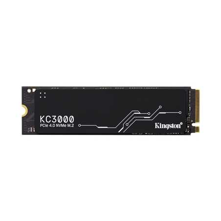 Kingston KC3000 (SKC3000S/1024G) 1TB NVME M.2 PCIe 4.0 NVMe SSD, Read 7000MB/s, Write 6000MB/s, 5 Year Warranty