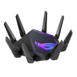 ASUS (GT-AXE16000) ROG Rapture AXE16000 Wi-Fi 6E Quad-Band Gaming Wi-Fi 6 Router, 6GHz Band, Dual 10G LAN, 2.5G WAN, AiMesh, VPN