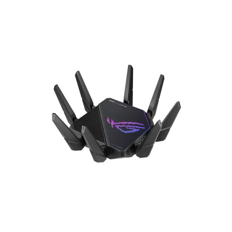 ASUS (GT-AX11000 PRO) ROG Rapture AX11000 Wireless Tri-Band Wi-Fi 6 Gaming Router, 10G LAN, 2.5G WAN, AiMesh, RangeBoost Plus, R