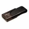PNY 32GB USB 2.0 Memory Pen, Attache 4, Capless Sliding Design, Key Ring, Black