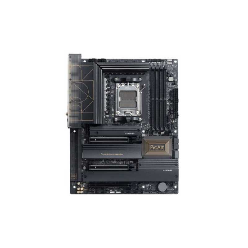 Asus PROART X670E-CREATOR WIFI, AMD X670, AM5, ATX, 4 DDR5, HDMI, 2 USB4, Wi-Fi 6E, 2.5G & 10G LAN, PD 3.0 60W, PCIe5, 4x M.2