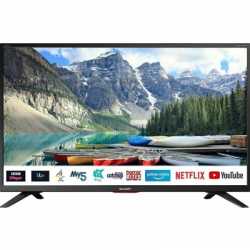 Sharp 1T-C32BC5KH2FB 32 Inch Refurb Smart Television, HD Ready,  LED,  Netflix, Freeview, Play Saorview Satellite, HD, USB Recor