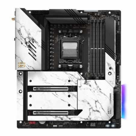 Asrock X670E TAICHI CARRARA, AMD X670, AM5, EATX, 4 DDR5, HDMI, 2 USB4, Wi-Fi 6E, 2.5G LAN, PD 3.0 27W, PCIe5, RGB, 4x M.2, 12cm